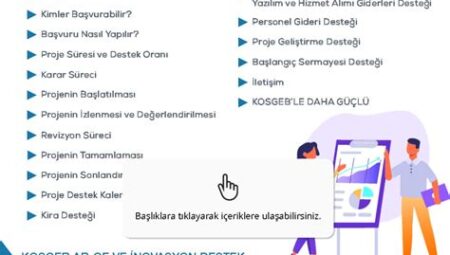 KOBİ'ler İçin Ar-Ge ve İnovasyon Destekleri